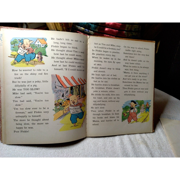 The Story Book of Whitie and Pinkie Lydia Scott Pru Herric HB 1940 Wonderful! - Picture 9 of 11
